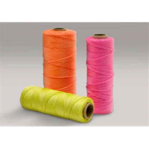 Rope 135141 Yellow Twisted Nylon Seine Twine, 1100' - Moutools