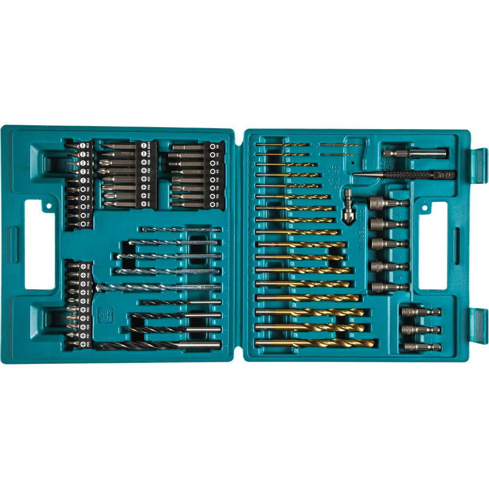 Makita B-49373 75 Pc. Metric Drill and Screw Bit Set - Moutools