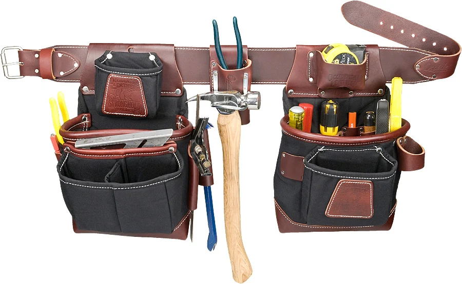Occidental Leather 8580SM Small FatLip Tool Bag Set - Moutools