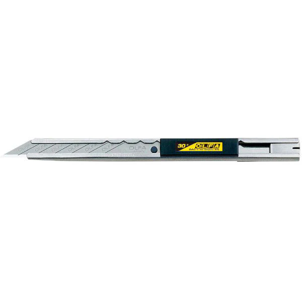 Olfa SAC-1 9MM Stainless Steel Auto-Lock Graphics Knife - Moutools