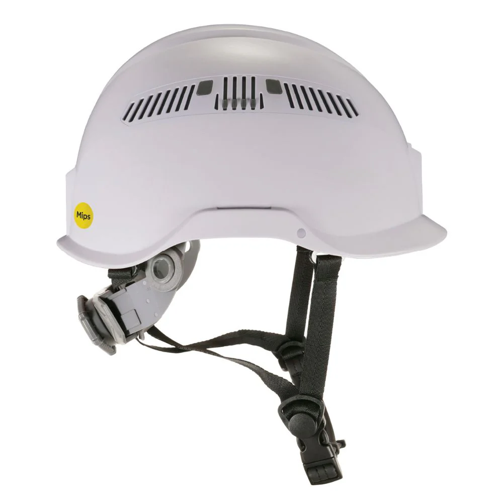 Ergodyne 60256 #8975-MIPS White Safety Helmet + MIPS Technology - Moutools
