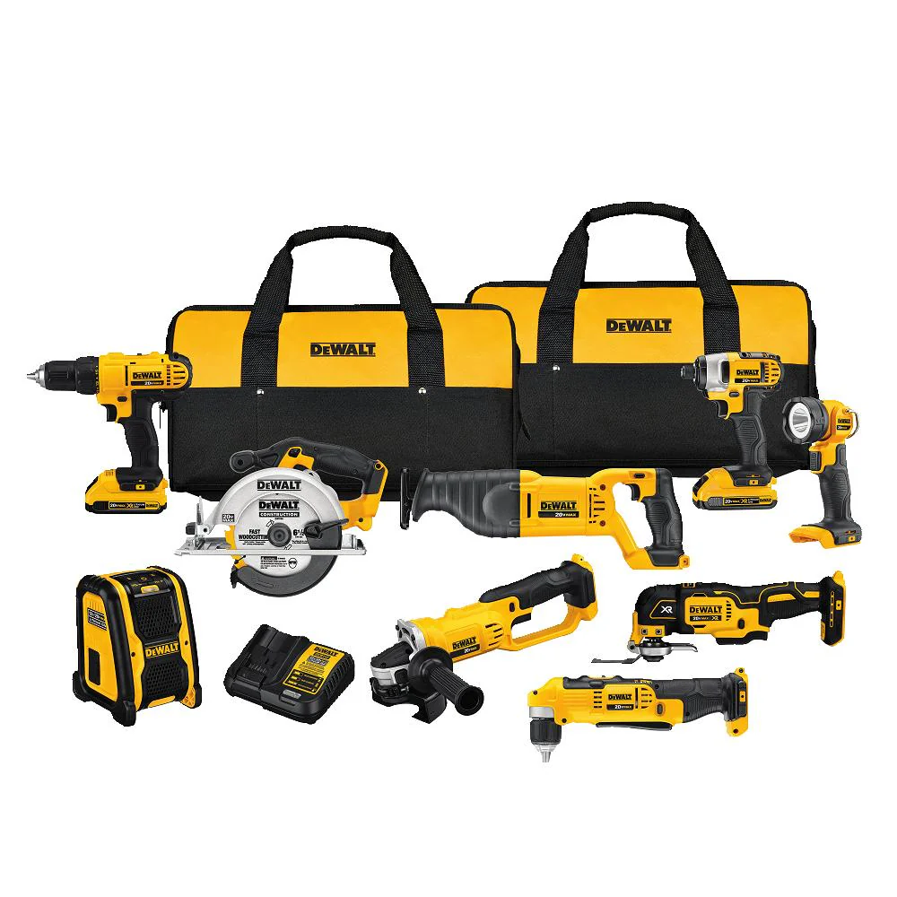 Dewalt DCK940D2 20V Max* 9-Tool Combo Kit - Moutools