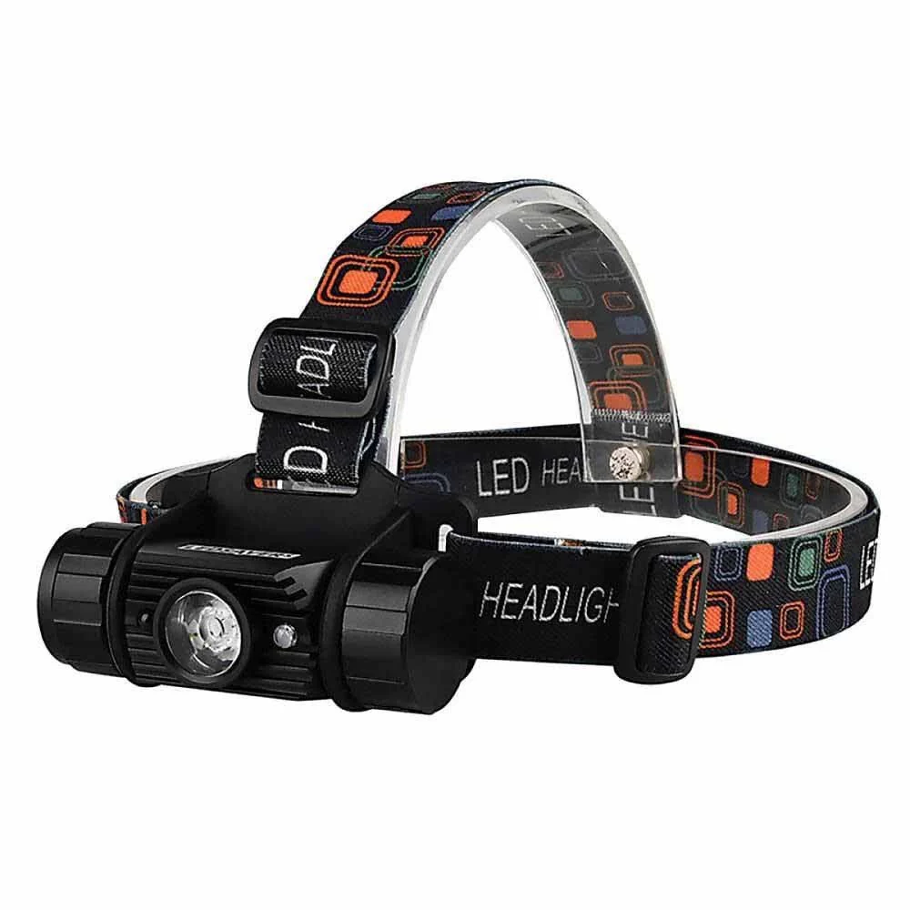 Voltec 08-00605 3 Watt 325 Lumen Rechargeable LED Head Lamp with Sensor Function - Moutools