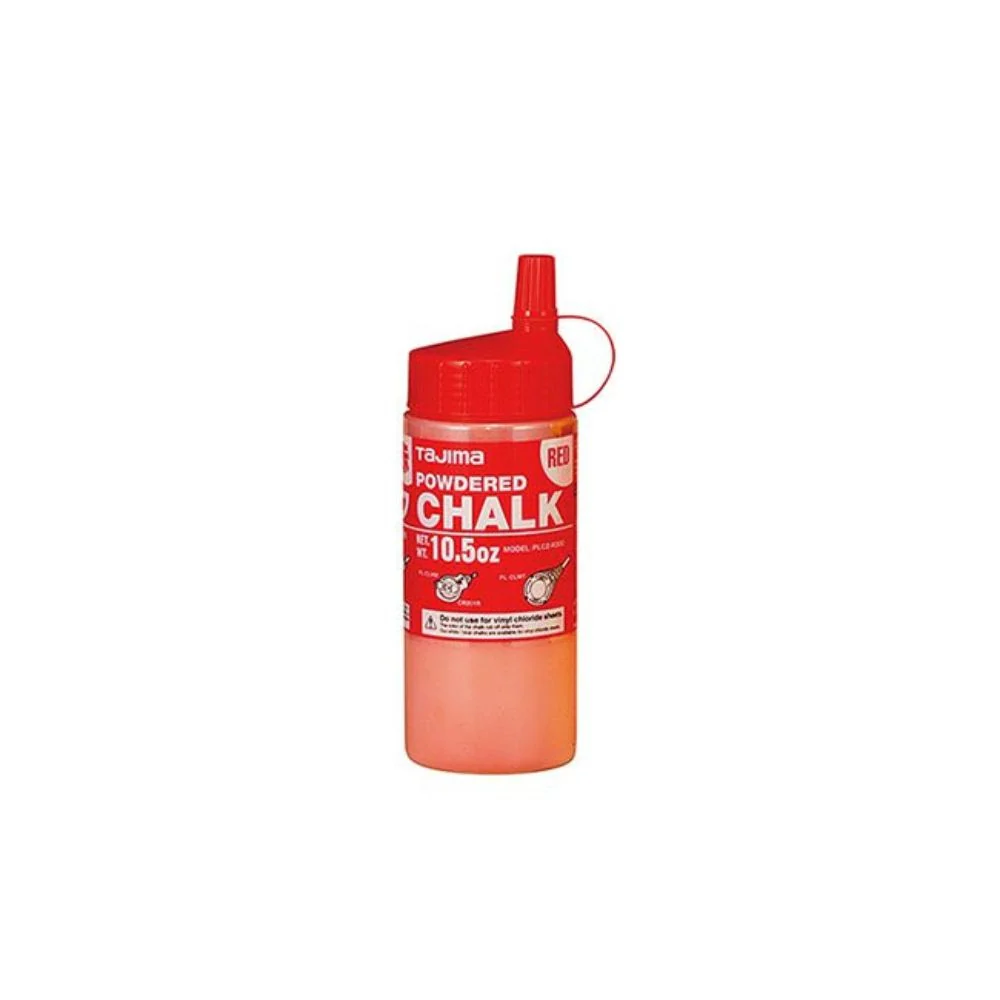 Tajima PLC2-R300 Chalk-Rite Ultra Fine Chalk 10.5 oz. Red - Moutools