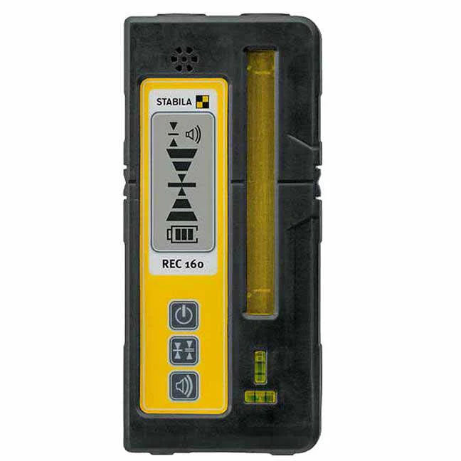 Stabila 07340 REC 160 RG Receiver for Large Distance Measurements w Holder - Moutools