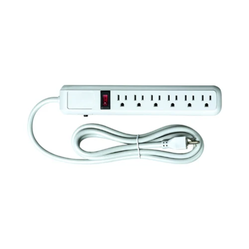 VOLTEC 11-00223 6 ft 6-Outlet Power Strip - Moutools