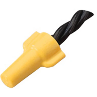 IDEAL 30-451 Wing-Nut 451 Wire Connector, Yellow - Moutools