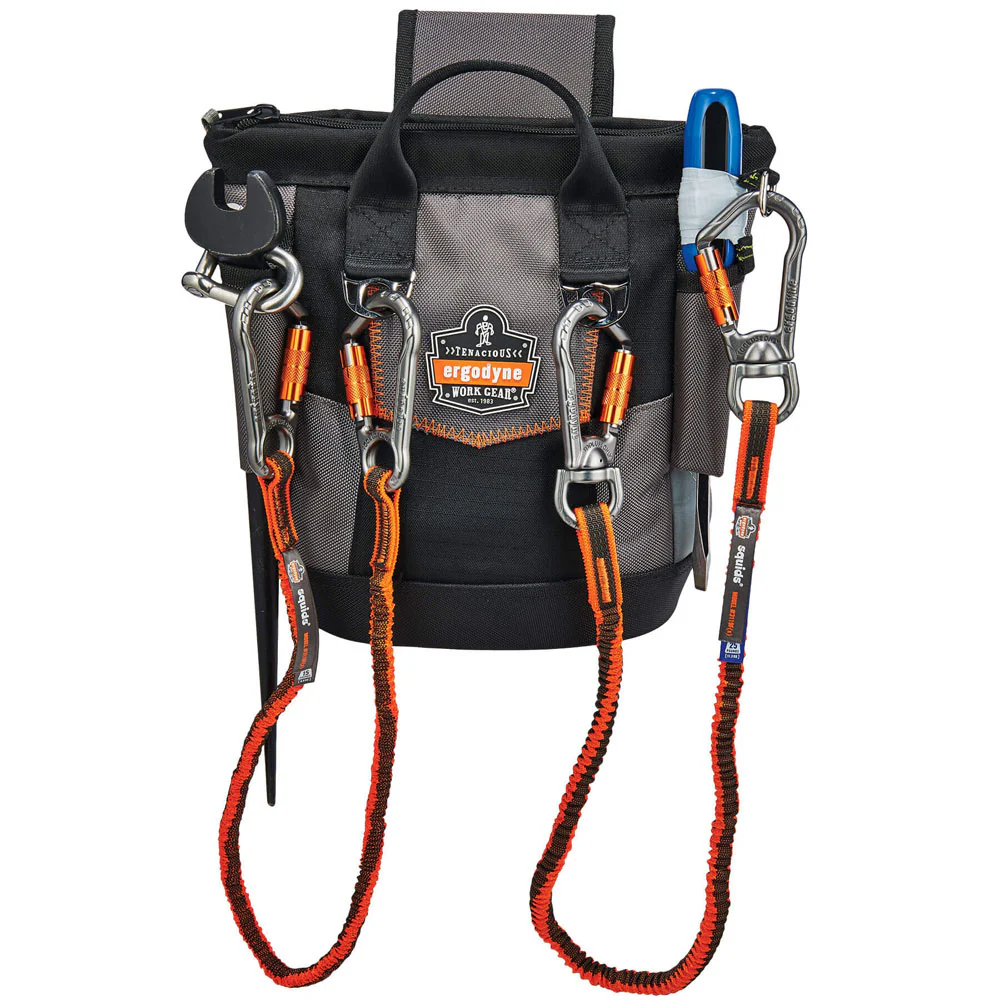 Ergodyne 13647 OAH 5517 Topped Tool Pouch w/ Snap-Hinge Zipper Closure - Moutools