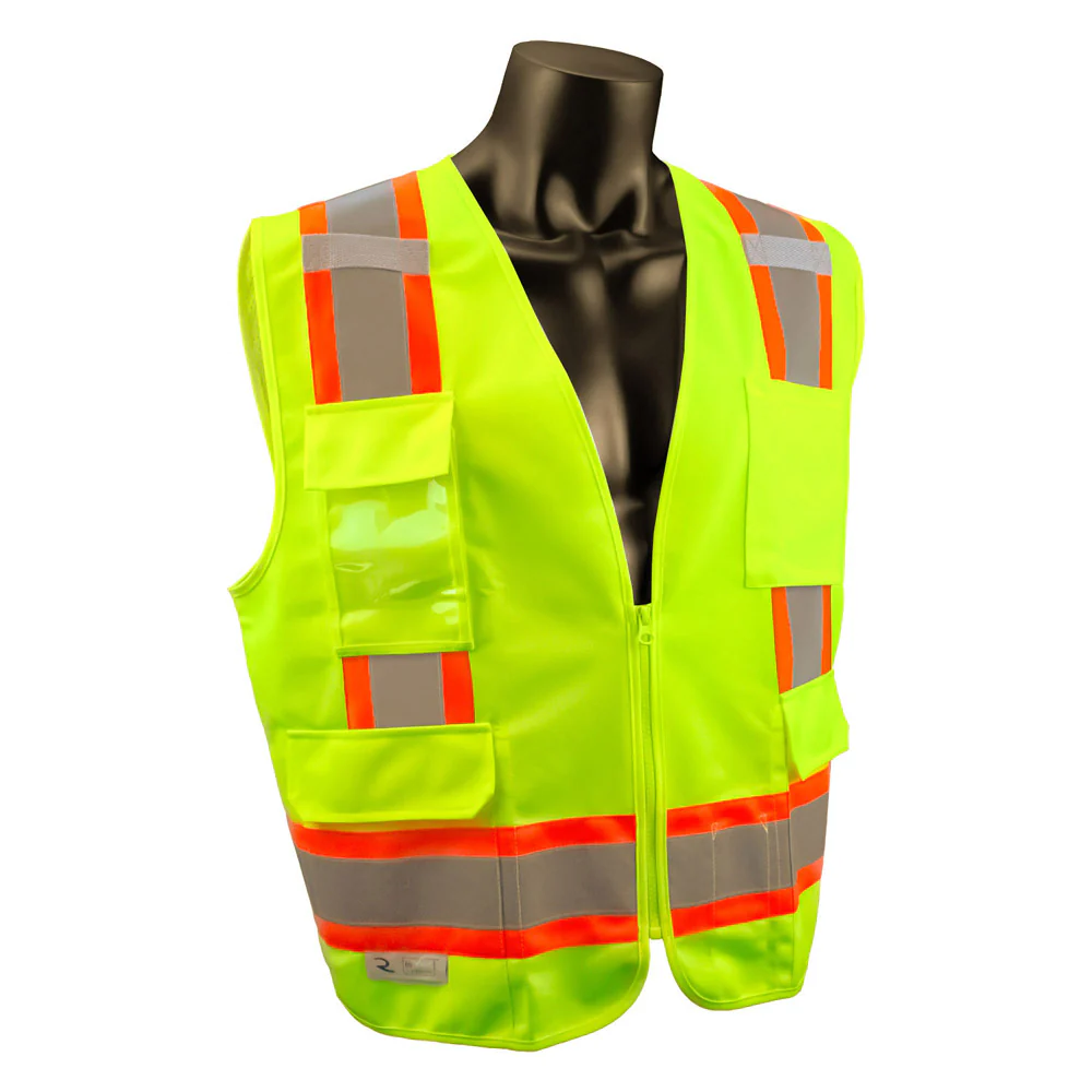 Radians SV6GXL-V114537 SV6 Two Tone Surveyor Type R Class 2 Safety Vest - Moutools