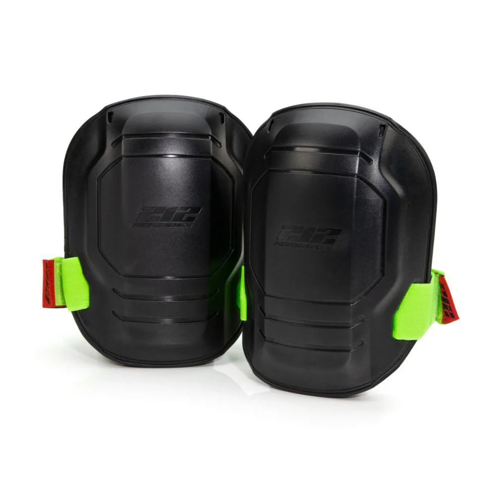 212 Performance FHSKP-05 2-In-1 Foam Knee Pads with Removable Hard Shell Black - Moutools