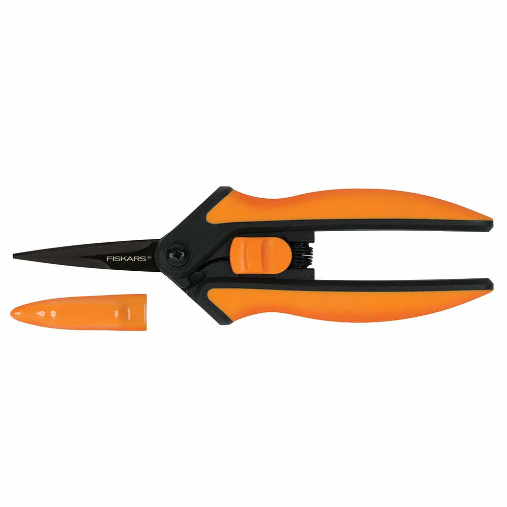FISKARS 399241-1001 Micro-tip Pruning Ship W/ Non-stick Coating - Moutools