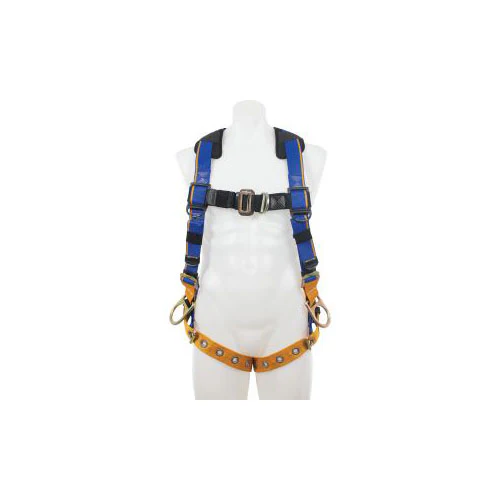 Werner H262002 Blue Armor, Climbing/Positioning, 4 D Rings, Harness, M/L - Moutools