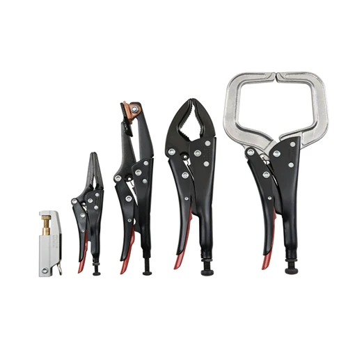 Proto JWK5XL 5 Piece Locking Pliers Welding Set - Moutools
