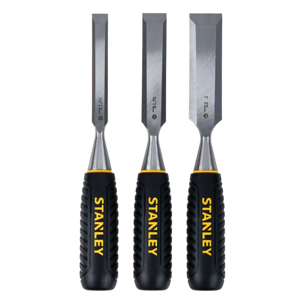 Stanley STHT16727 Wood Chisel 3-Piece Set - 13, 19 ,25mm - Moutools