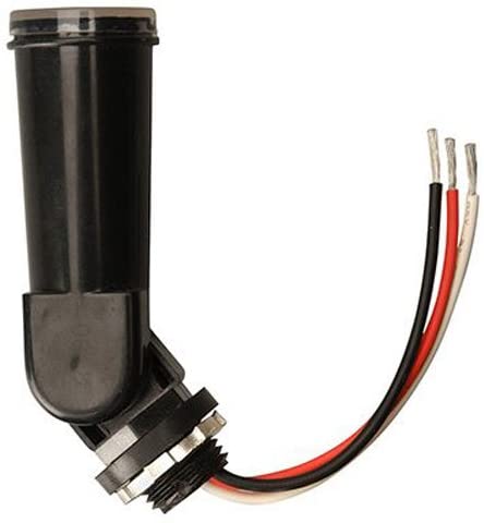 Woods 59413 59413WD Outdoor Conduit Lighting Control With Photocell and Swivel Mount (Hardwired, Black) - Moutools
