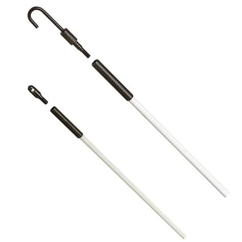 IDEAL 31-631 Tuff-Rod Extra Flex Glow Fishing Pole 12 ft. Kit - Moutools