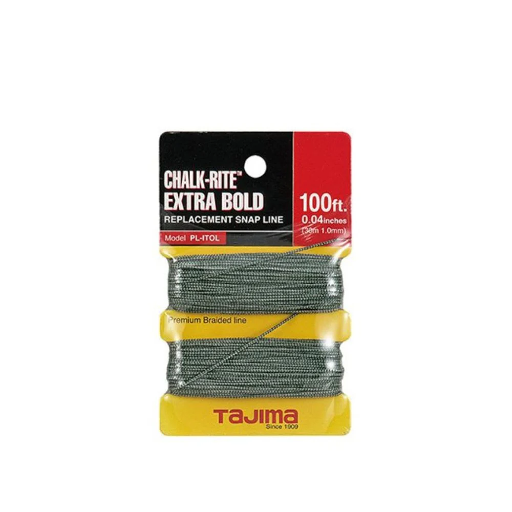 Tajima PL-ITOL Chalk-Rite Extra Bold Replacement Line, 1.0 mm x 30m/100' - Moutools