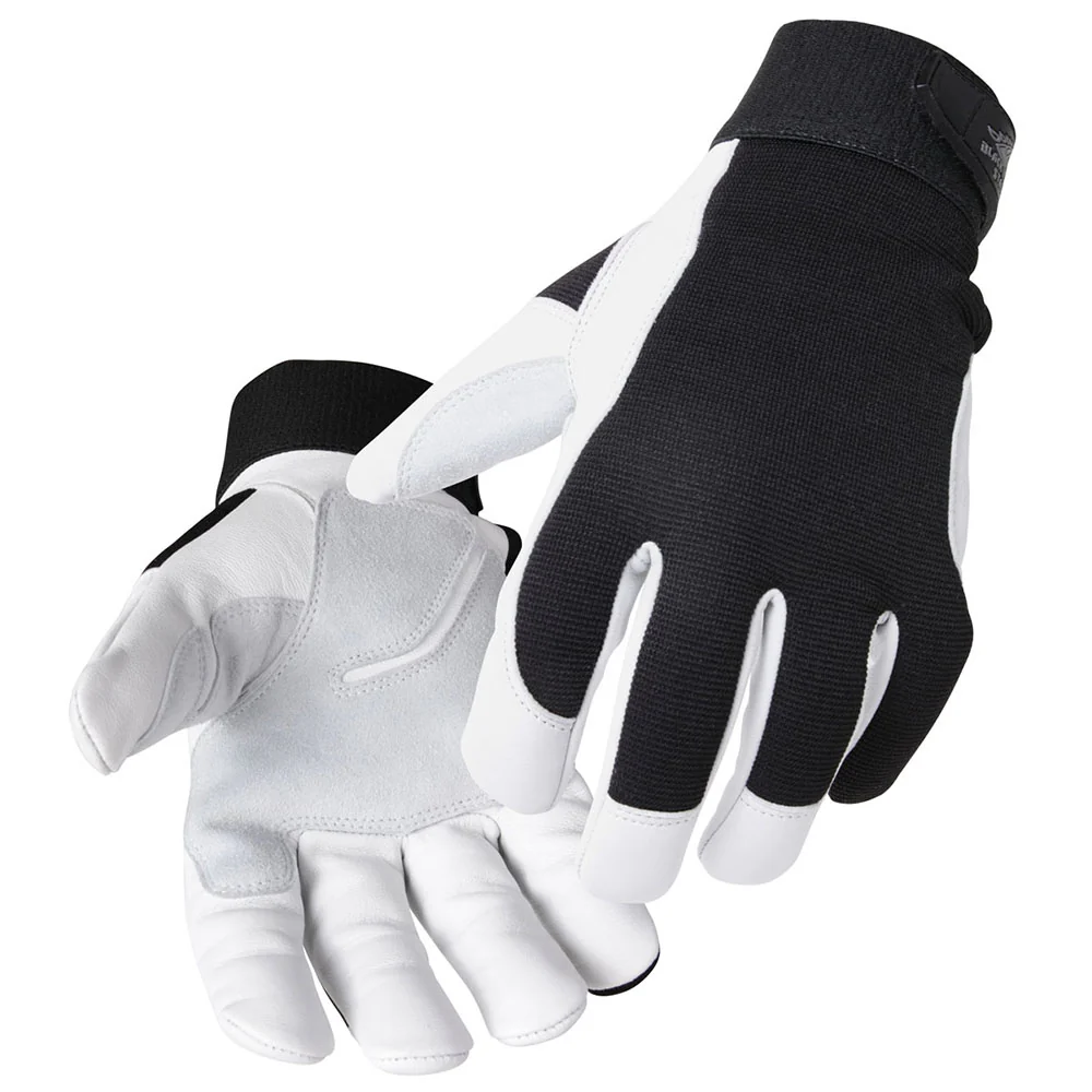 Black Stallion GX3020-BW-SML Flexhand Grain Goatskin Mechanics Glove, Small - Moutools