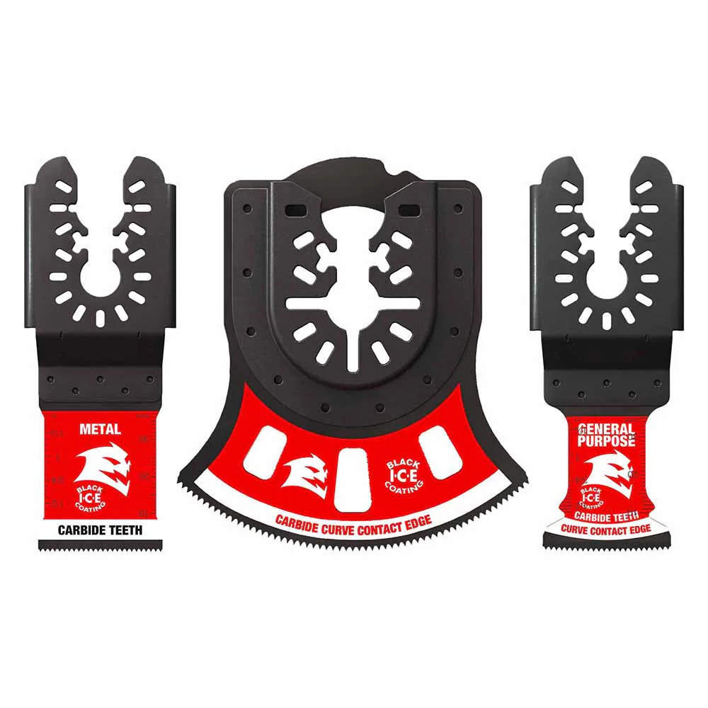 Diablo DOU3CS 3 pc Universal Fit Carbide Oscillating Blade Set (3-Piece) - Moutools