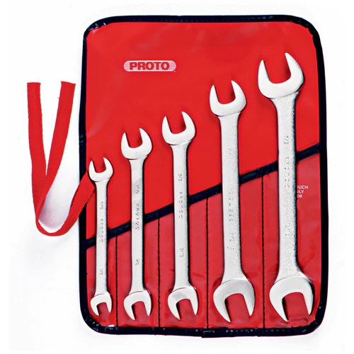 Proto J3000N 5 Pc. Open End Wrench Set - Moutools