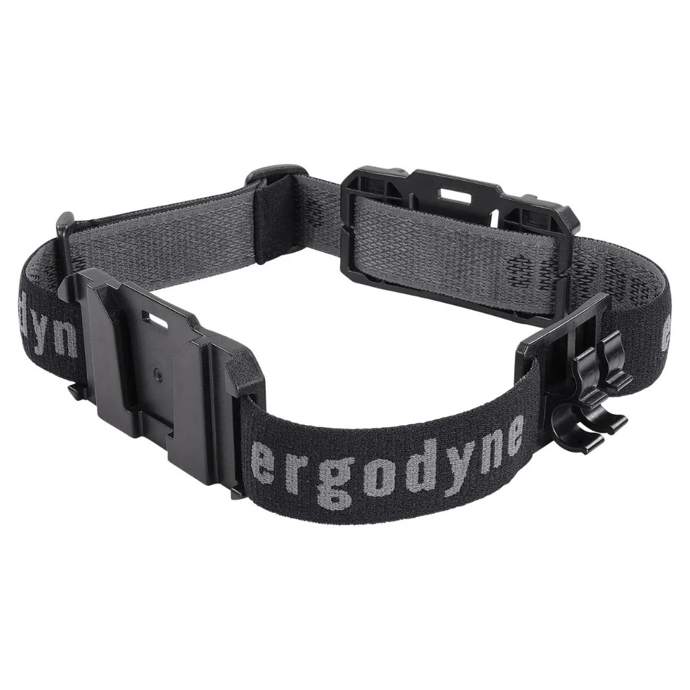Ergodyne 60292 #8980 Black Headband Light Mount with Fabric Strap - Moutools
