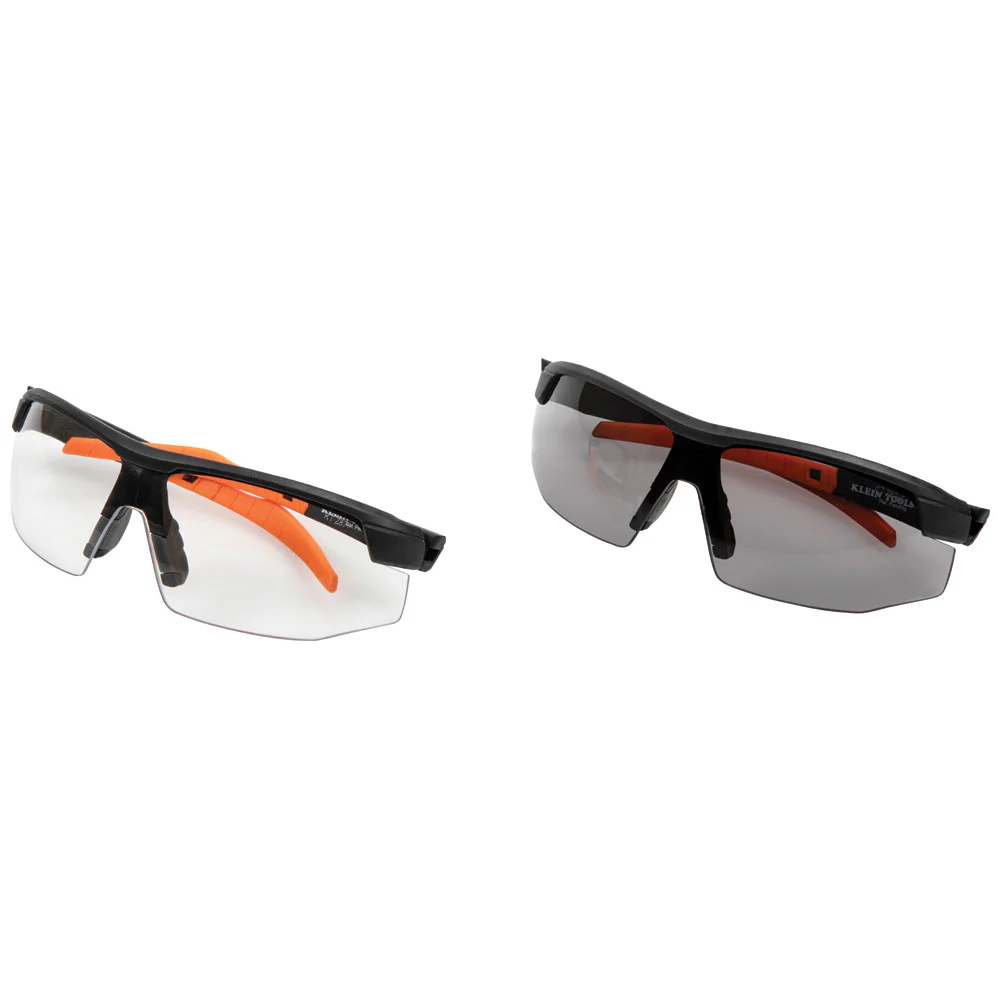 Klein 60174 Standard Safety Glasses-Semi Frame, Combo Pack - Moutools