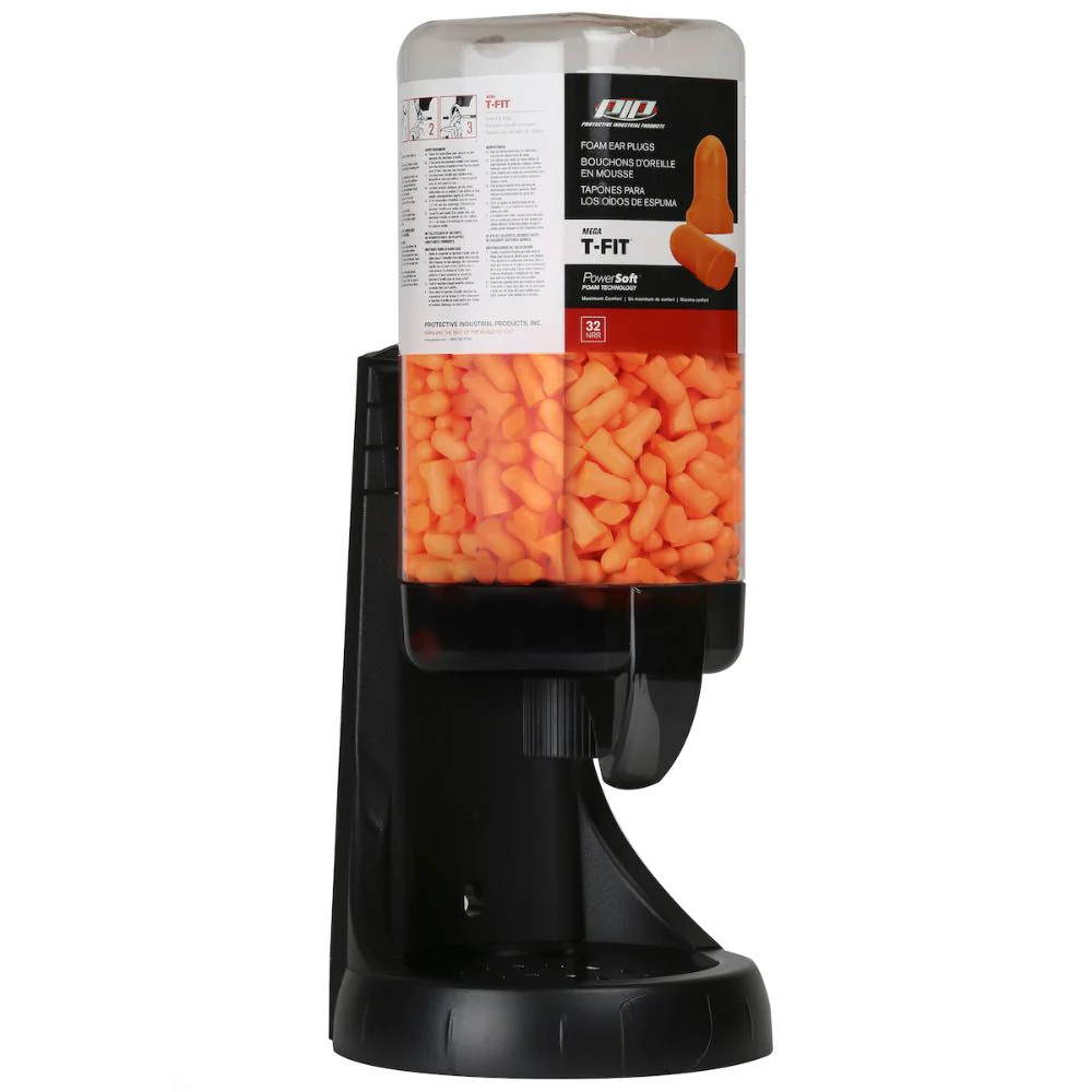 PIP 267-HPD510-500 Prefilled Mega T-Fit Ear Plug Dispenser - 500 Pairs - Moutools