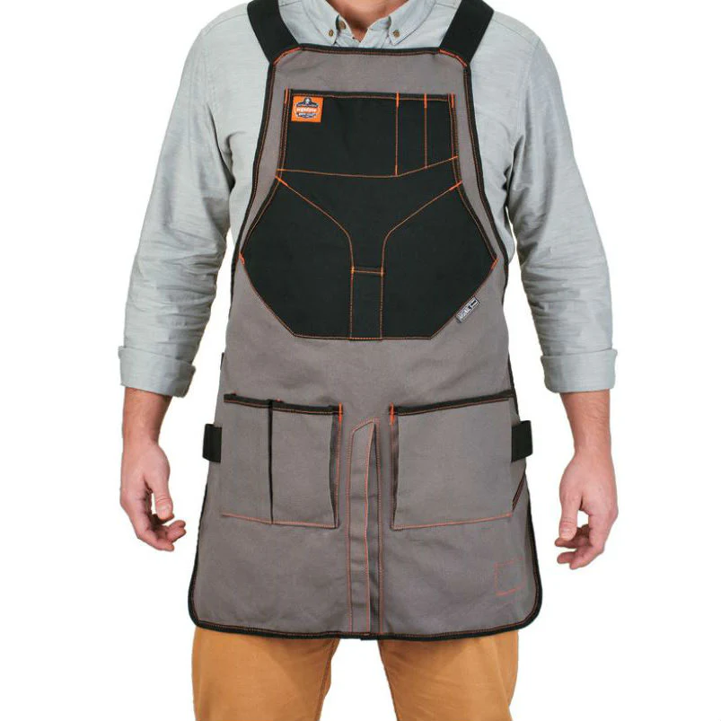 Ergodyne 13696 Arsenal 5705 Canvas Tool Apron - Extended Length - Moutools