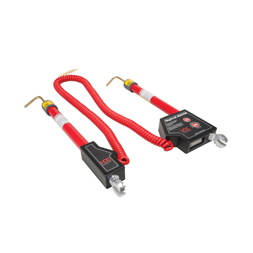 HD Electric DVM-80UVM Digital Voltmeter, 5V-90kV - Moutools