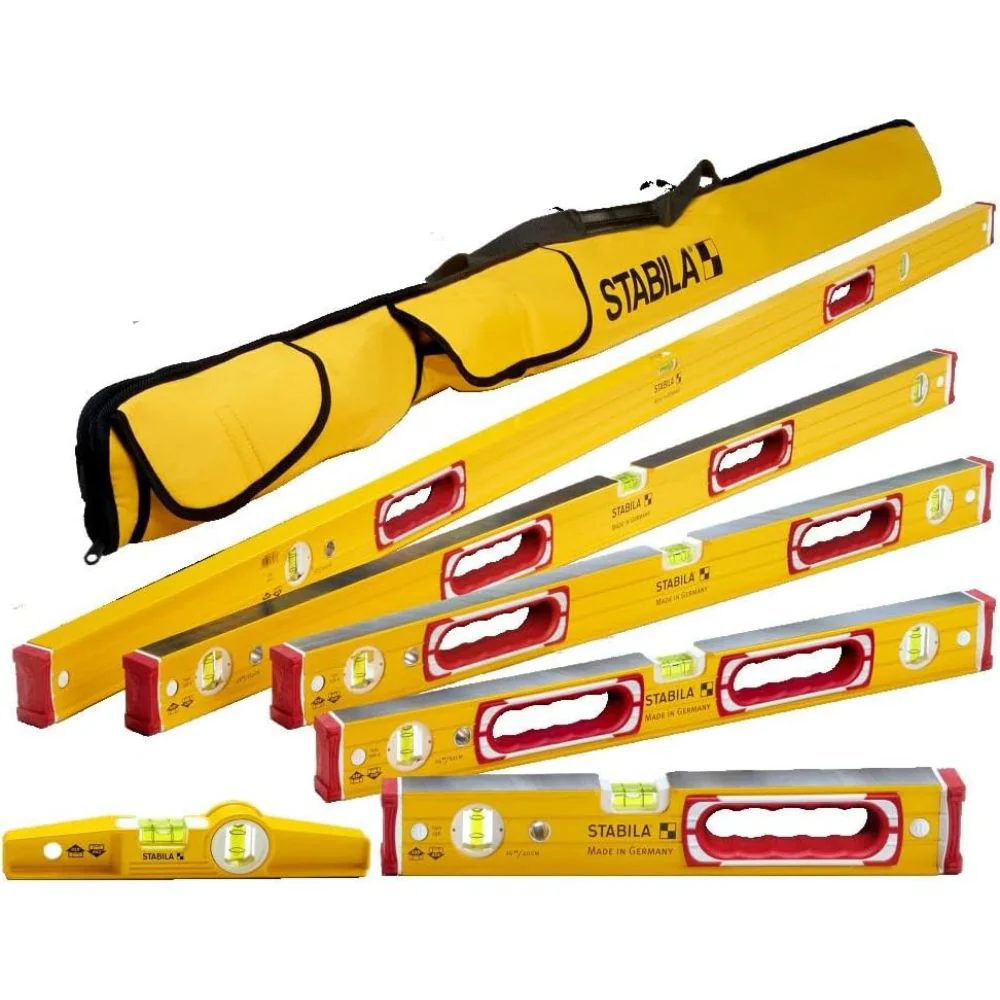 Stabila 78296 Type 196 Classic 6 Level Set & Case - Moutools