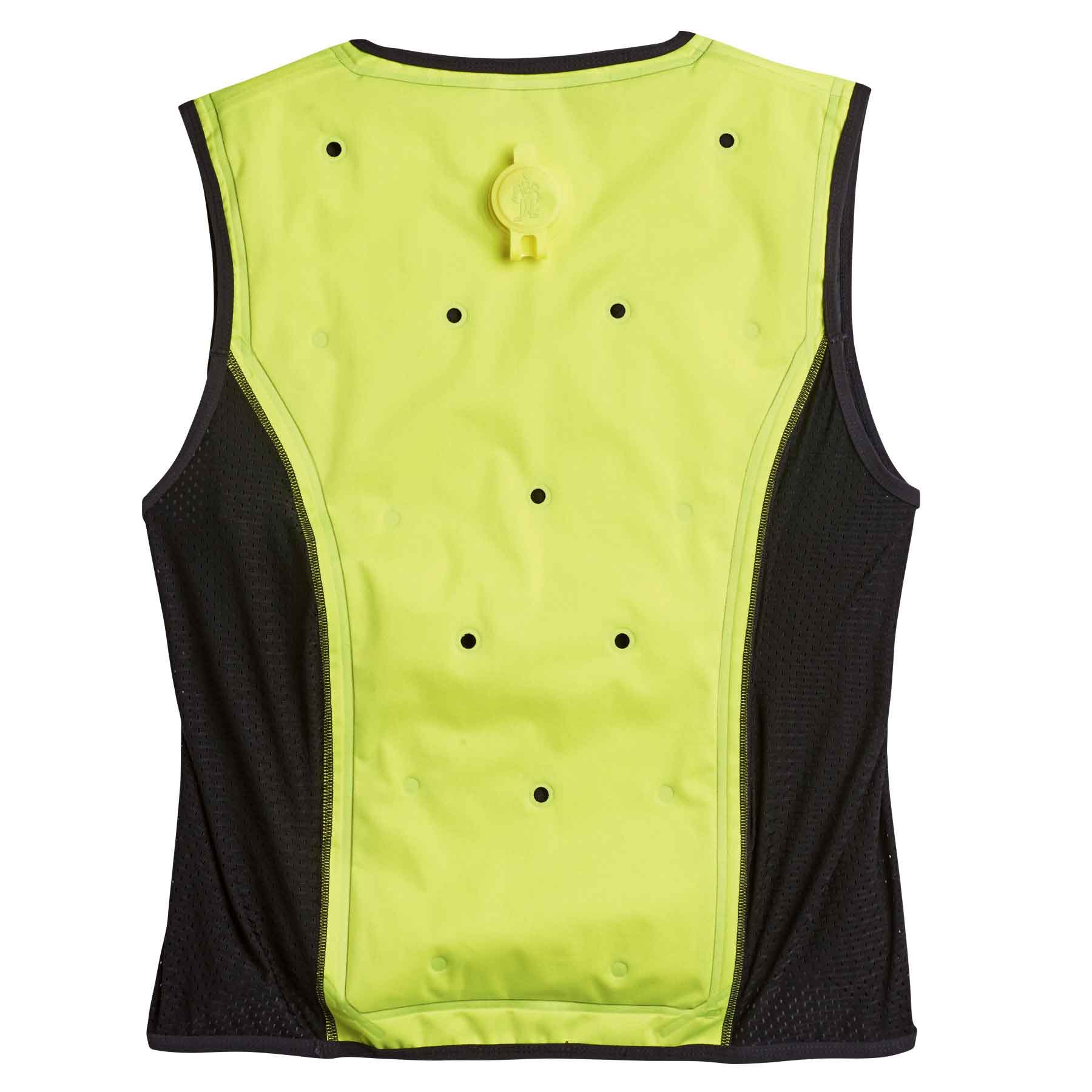 Ergodyne 12678 Chill-Its 6685 Dry Evaporative Cooling Vest, 4XL, HV Lime - Moutools