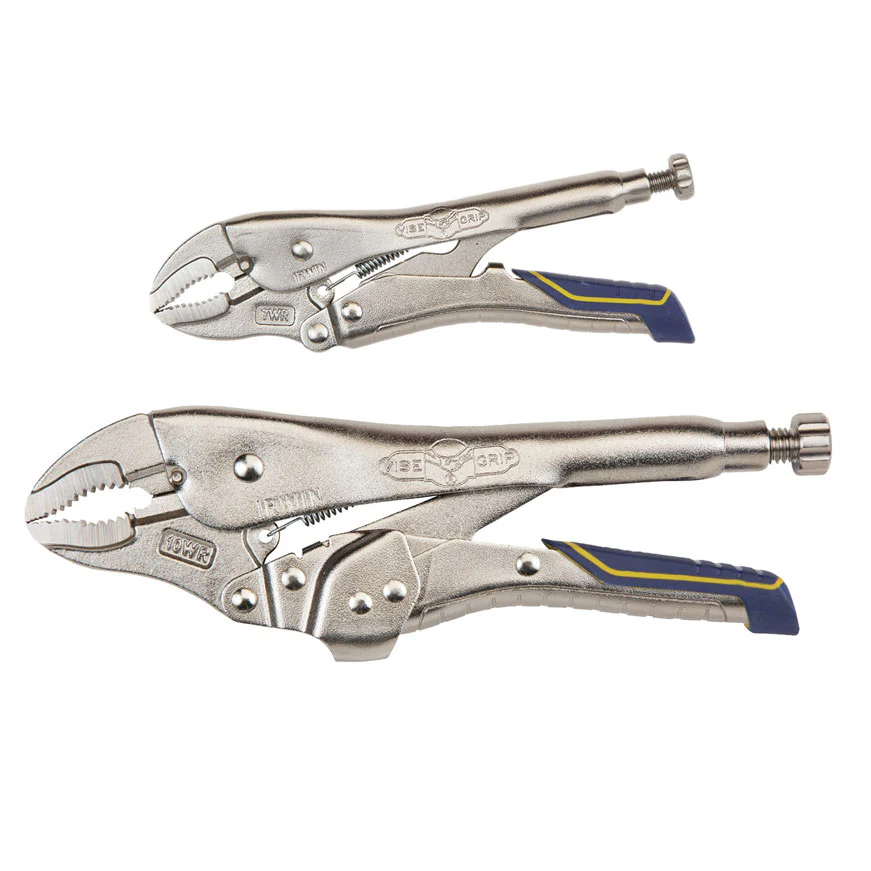 Vise-Grip IRHT82590 Fast Release C-Clamp Locking Plier Set, 10WR 7WR - Moutools