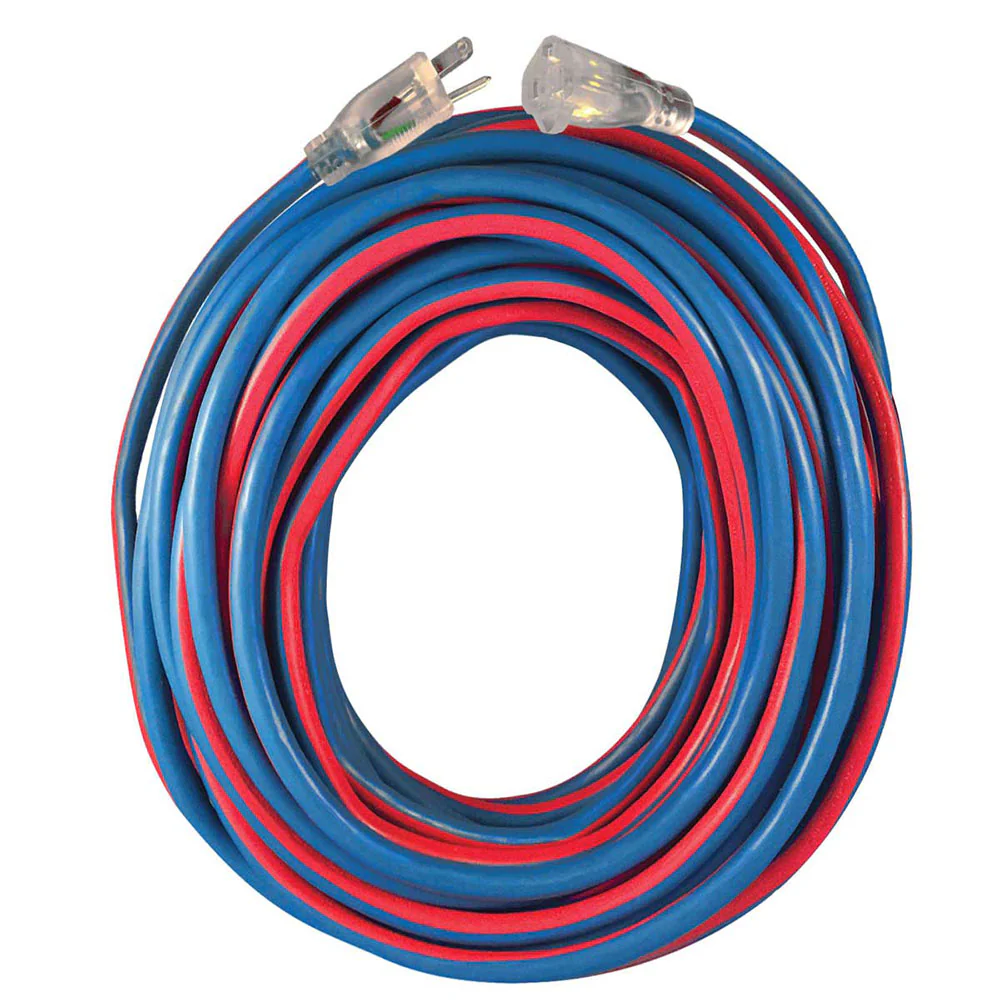 Voltec 98025 Extreme 3-Conductor 300V SJEOOW 25' Extension Cord - Moutools