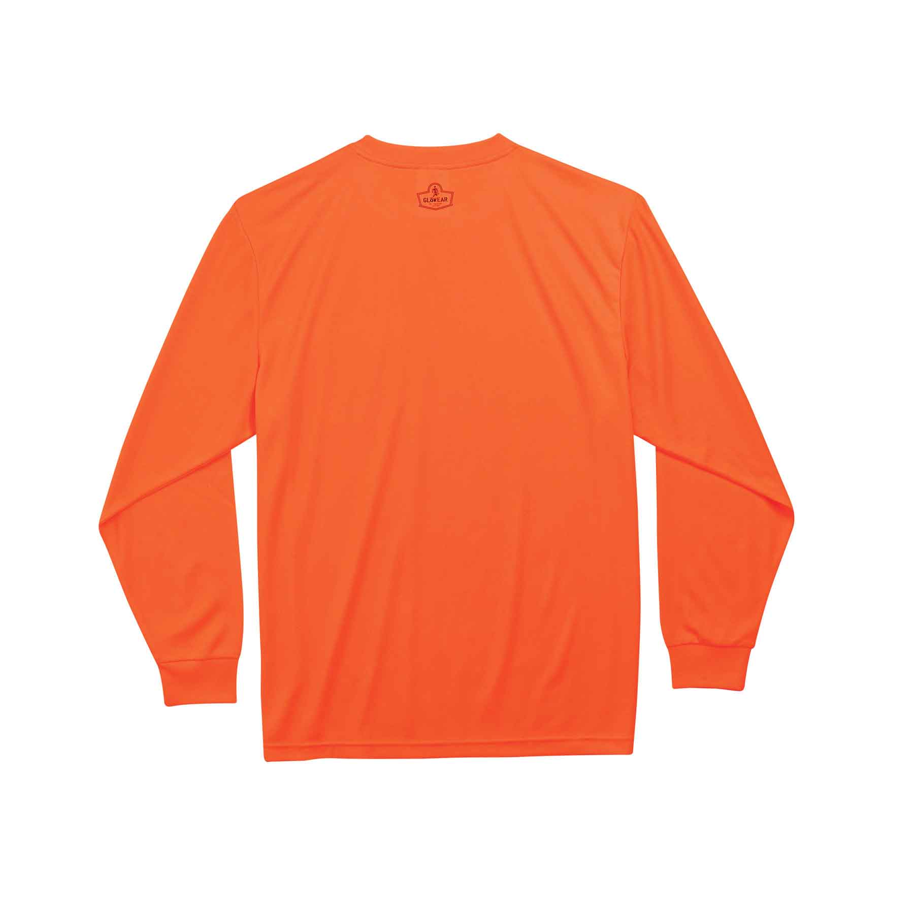 Ergodyne 21595 GloWear 8091 Non-Certified Long Sleeve T-Shirt, XL, HV Orange - Moutools