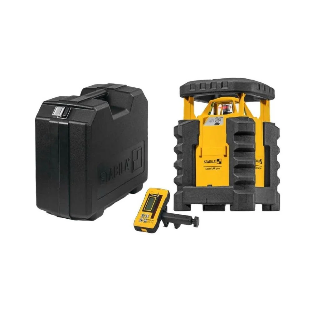 Stabila 05800 LAR 300 Exterior Rotating Laser Kit with Hard Case - Moutools