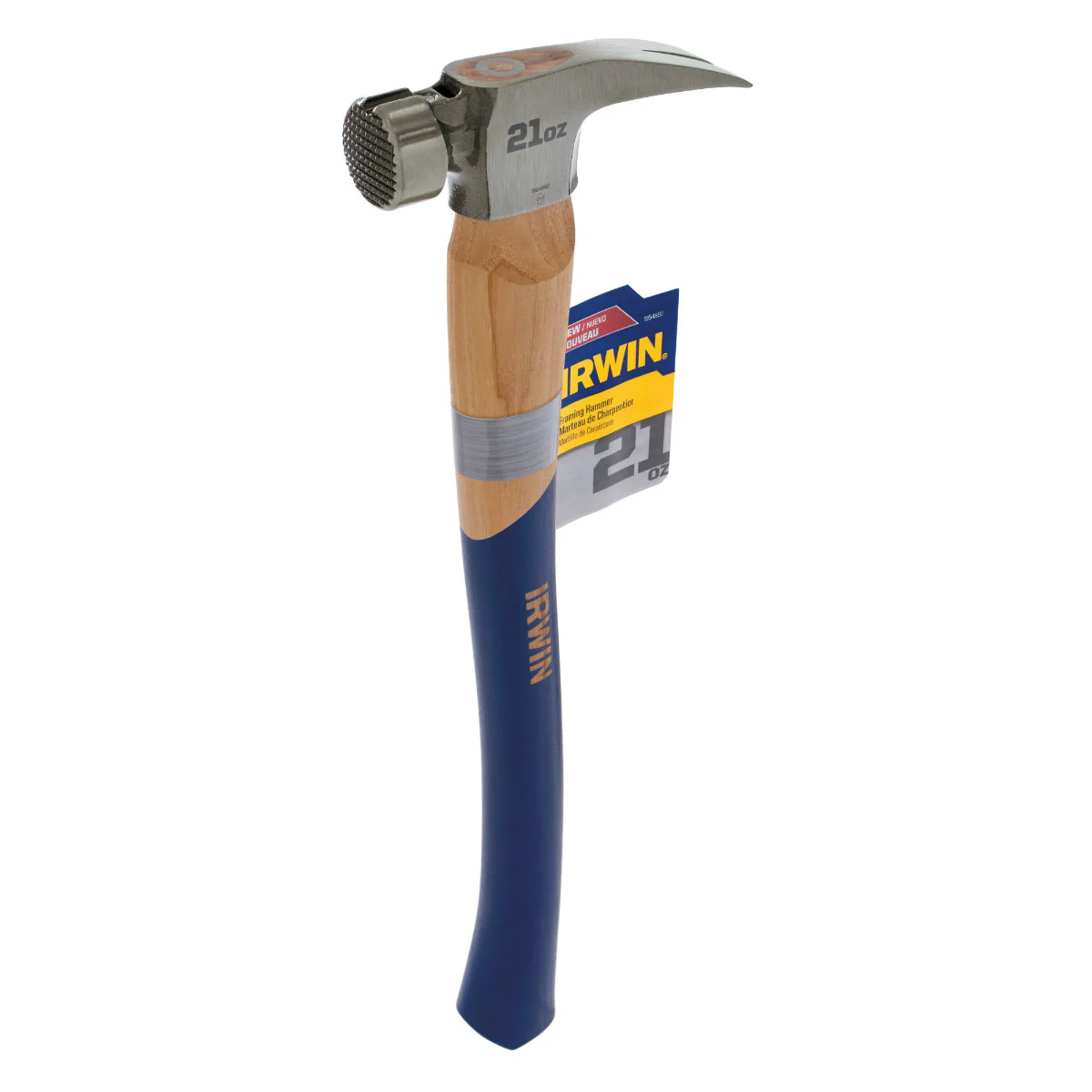 Irwin 1954890 21 oz Wood California Framing Hammer - Moutools