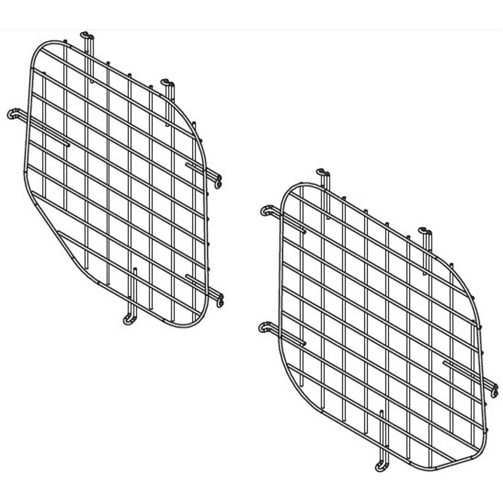 WeatherGuard 88054 Window Screen, Rear Door, Compact, Transit Connect - Moutools
