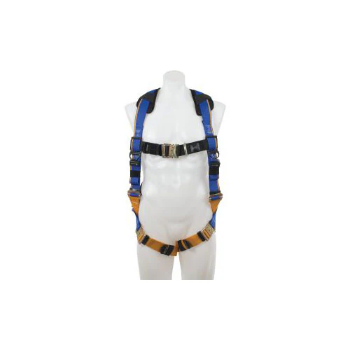 Werner H123002 Blue Armor, 2 D Rings, Harness, M/L, Chest and Legs Buckles - Moutools