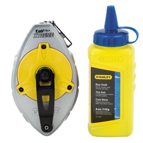 Stanley 47-482L FatMaxXtreme™ Chalk Reel w/ Blue Chalk - Moutools