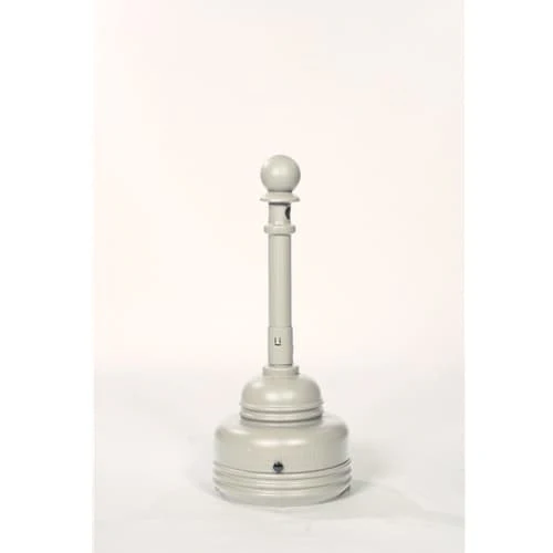 Eagle 1206BEIGE SafeSmoker Receptacle - Poly w/Metal Bucket-Beige - Moutools