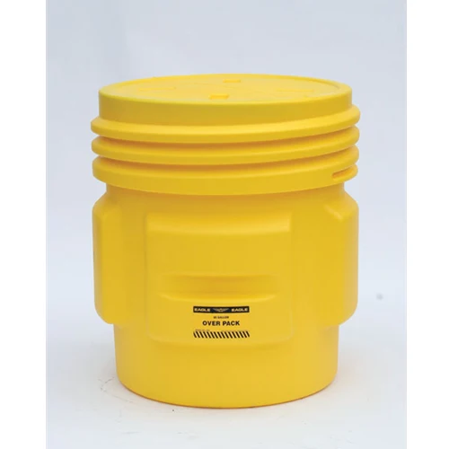 Eagle 1661 65 Gal. Overpack Drum w/Screw Top Lid - Moutools