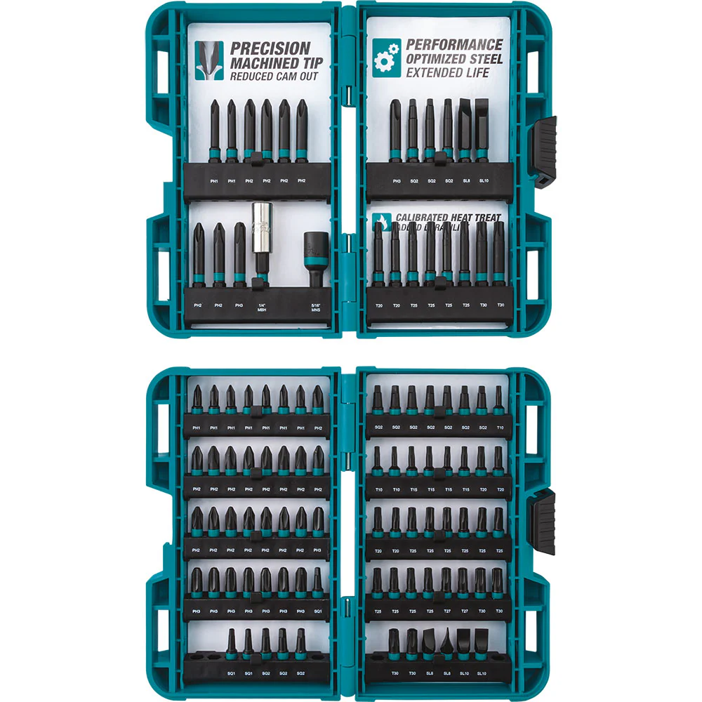 Makita E-00038 ImpactX™ 100 Piece Driver Bit Set - Moutools