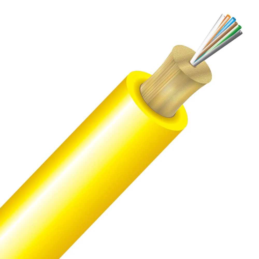 Cleerline TN006S2D9YP-2k 6 Strand TSB Distribution TB, Plenum I/O, 9/125, G657 A2/B2 OS2 - Moutools