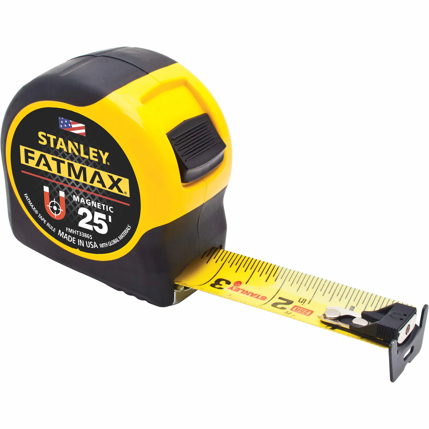 Stanley FMHT33865S 25' FATMAX® Magnetic Tape - Moutools