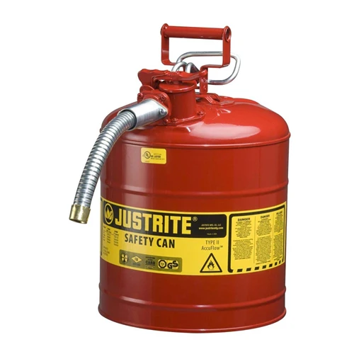 Justrite 7250130 5 Gallon AccuFlow Safety Can - Moutools
