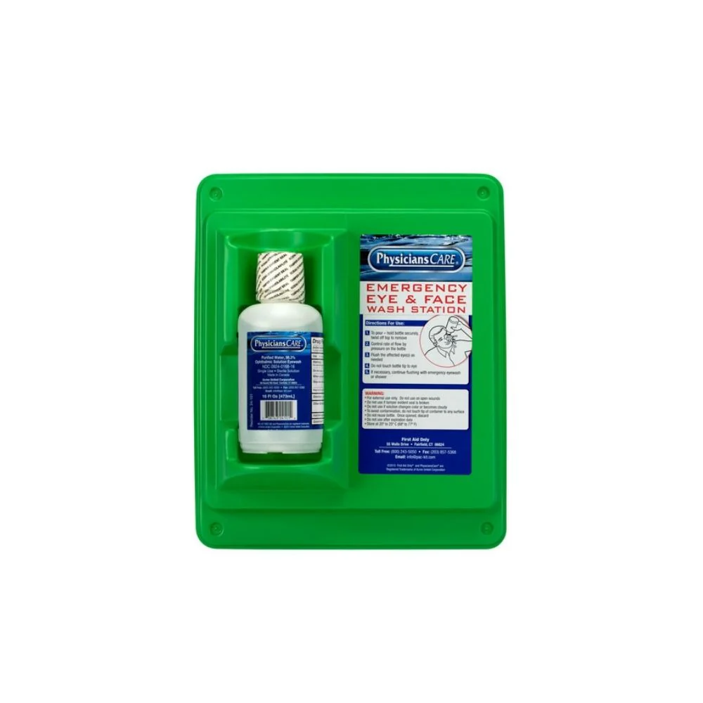 First Aid Only 24-000-001 Eyewash Station, Single 16 oz. Screw Cap Bottle - Moutools