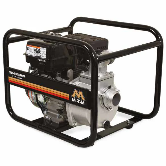 Mi-T-M WTP-S02-1MGM 2-Inch Semi-Trash Pump - Moutools