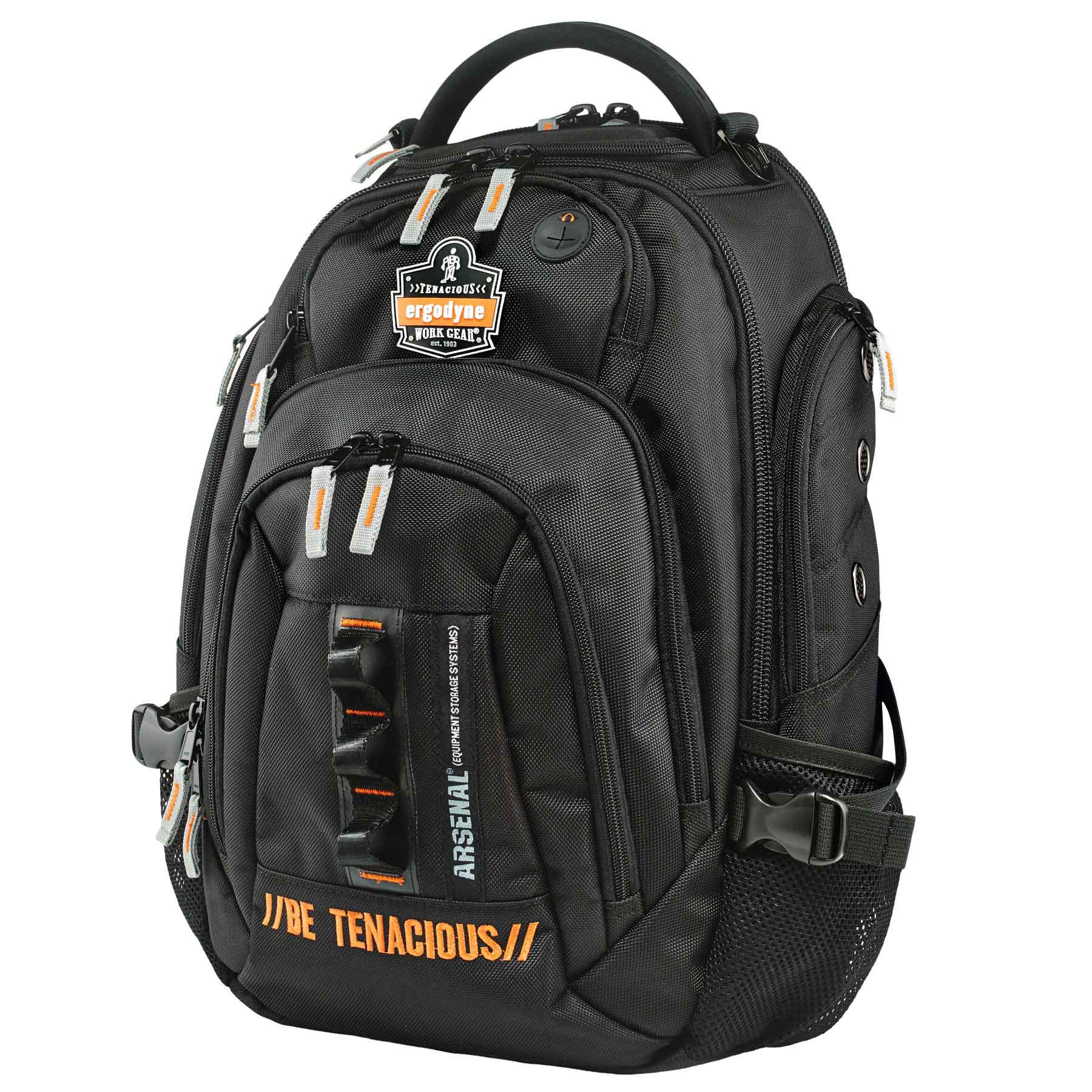 Ergodyne 13044 Arsenal 5144 Mobile Office Backpack, Black - Moutools