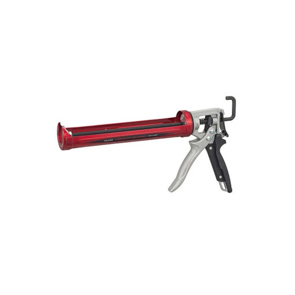 Tajima CNV-100SP Convoy Super Rotary Caulk Gun, 310 ml / 1/10 Gallon - Moutools