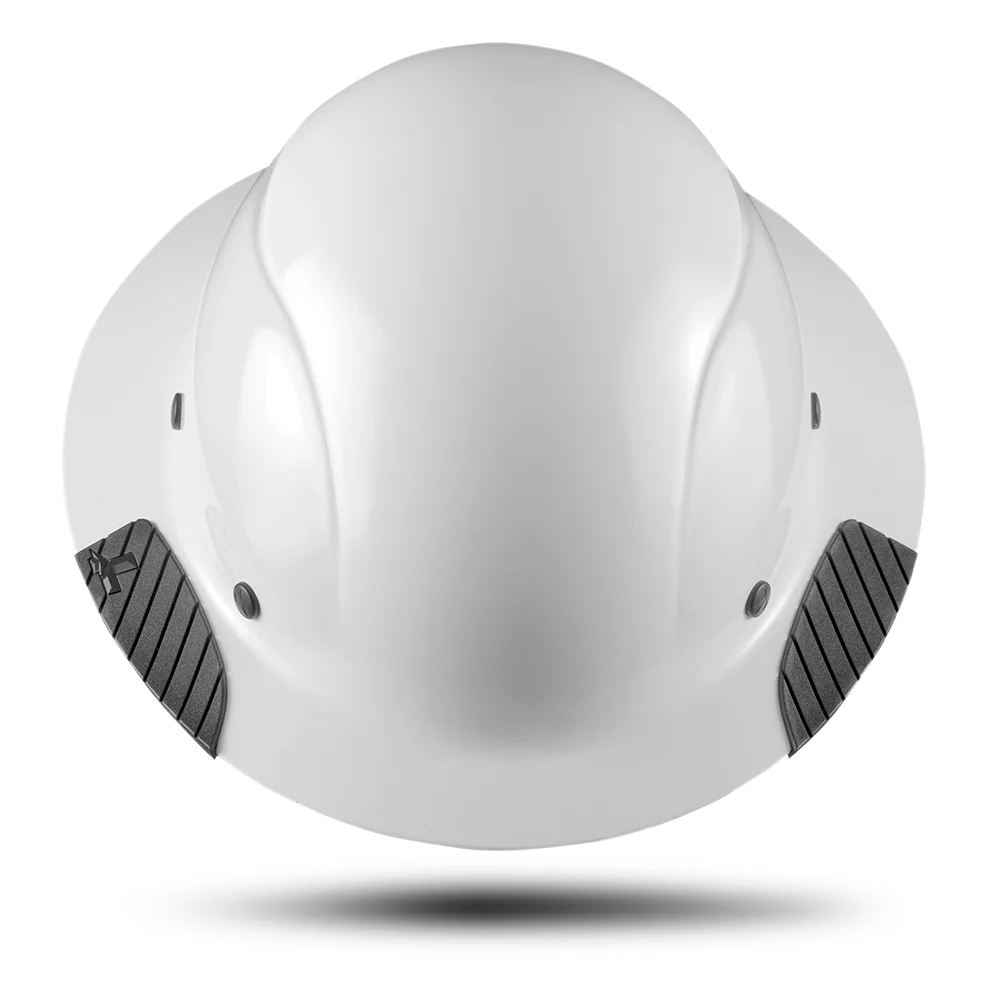 Lift Safety HDF-15WG Dax Fiberglass Composite Hard Hat - Gloss White - Moutools